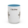 15oz Chi-Poo Mug, Light Blue, front view