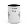 15oz chi poo mug, Black