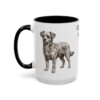 15oz chi poo mug, Black