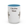 15oz chi poo mug, Light Blue