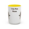 15oz chi poo mug, Yellow