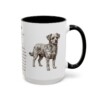 15oz chi poo mug, Black