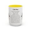 15oz chi poo mug, Yellow