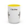 15oz Chi-Poo Mug, Yellow, front view