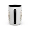 15oz Chihuahua Dog Dad Mug, Black, back view