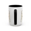 15oz Funny Chihuahua Mug, Black, back view