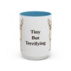15oz Funny Chihuahua Mug, Light Blue, front view