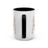 15oz Chihuahua Latin Mug, Black, back view