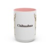 15oz Chihuahua Mug, Pink, front view
