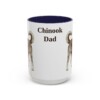 15oz Chinook Dog Dad Mug, Navy, front view