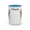 15oz Chinook Mug, Light Blue, front view