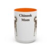 15oz-chinook-mug-mom-orange 15oz Chinook Dog Mom Mug, Orange, front view