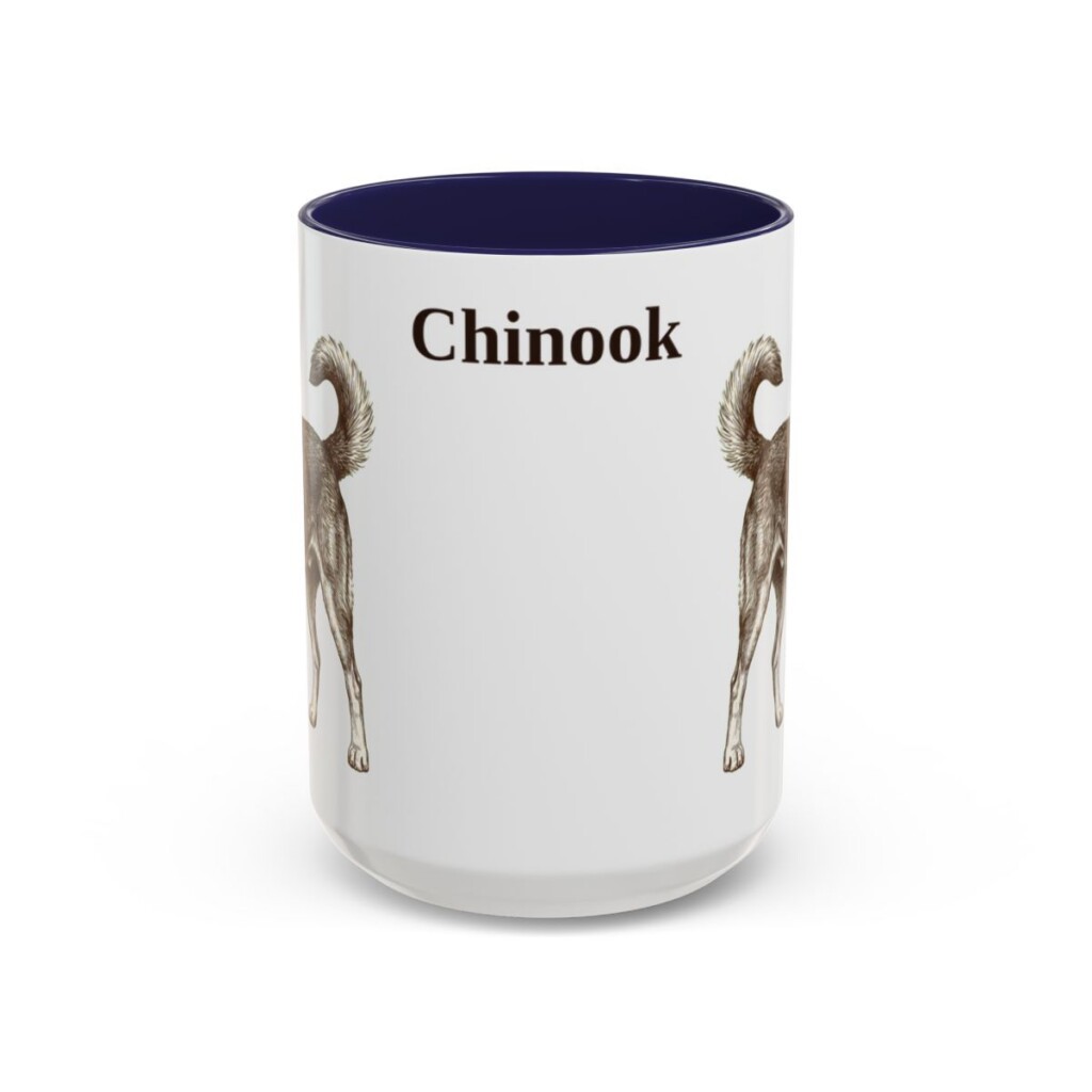 15oz Chinook Mug, Navy, front view