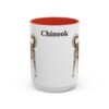 15oz Chinook Mug, Red, front view