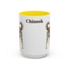 15oz Chinook Mug, Yellow, front view