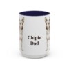 15oz-chipin-mug-dad-navy 15oz Chipin Dog Dad Mug, Navy, front view
