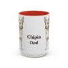 15oz-chipin-mug-dad-red 15oz Chipin Dog Dad Mug, Red, front view