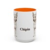 15oz Chipin Mug, Orange, front view