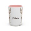 15oz Chipin Mug, Pink, front view