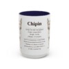 15oz Chipin Mug, Navy, front view