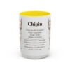 15oz Chipin Mug, Yellow, front view