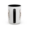 15oz Chiweenie Dog Dad Mug, Black, back view