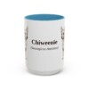 15oz Chiweenie Latin Mug, Light Blue, front view