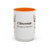 15oz Chiweenie Latin Mug, Orange, front view