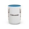 15oz Chiweenie Mug, Light Blue, front view