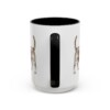 15oz Chiweenie Mug, Black, back view
