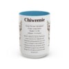 15oz Chiweenie Mug, Light Blue, front view