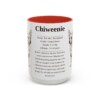 15oz Chiweenie Mug, Red, front view