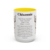 15oz Chiweenie Mug, Yellow, front view