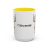 15oz Chiweenie Mug, Yellow, front view
