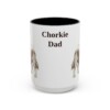 15oz-chorkie-mug-dad-black-front 15oz Chorkie Dog Dad Mug, Black, front view