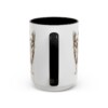15oz Chorkie Latin Mug, Black, back view