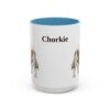 15oz Chorkie Mug, Light Blue, front view