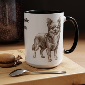 15oz chorkie mug, Black
