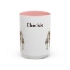 15oz Chorkie Mug, Pink, front view