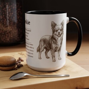 15oz chorkie mug, Black