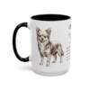 15oz chorkie mug, Black