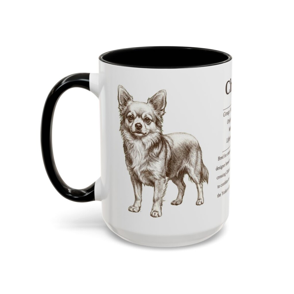 15oz chorkie mug, Black