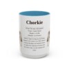 15oz chorkie mug, Light Blue