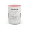 15oz chorkie mug, Pink