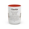 15oz chorkie mug, Red