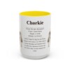 15oz chorkie mug, Yellow