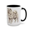 15oz Chow Chow Mug, Black, right side view