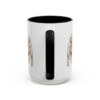 15oz Chow Chow Latin Mug, Black, back view