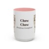 15oz Chow Chow Latin Mug, Pink, front view