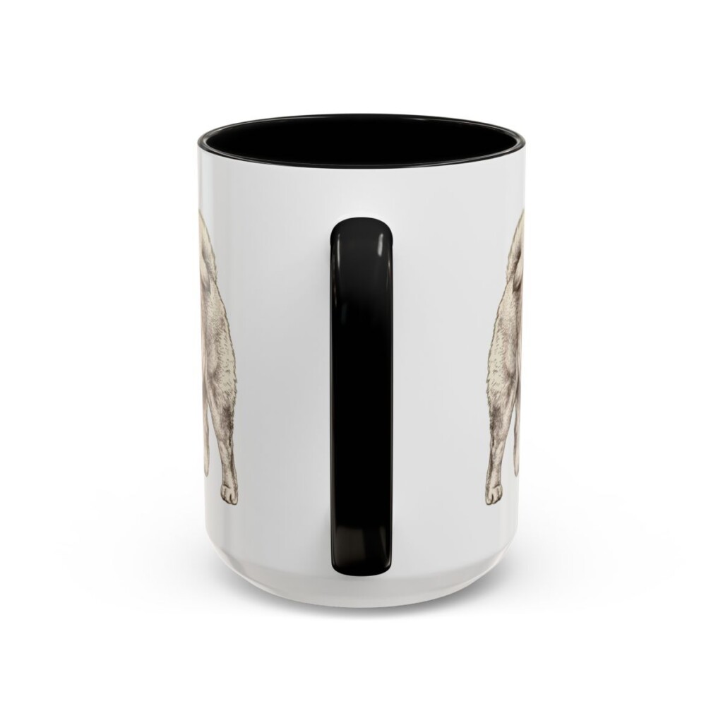 15oz chow chow mug, Black